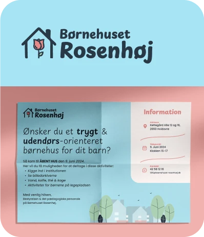Børnehuset Rosenhøj Portfolio Case
